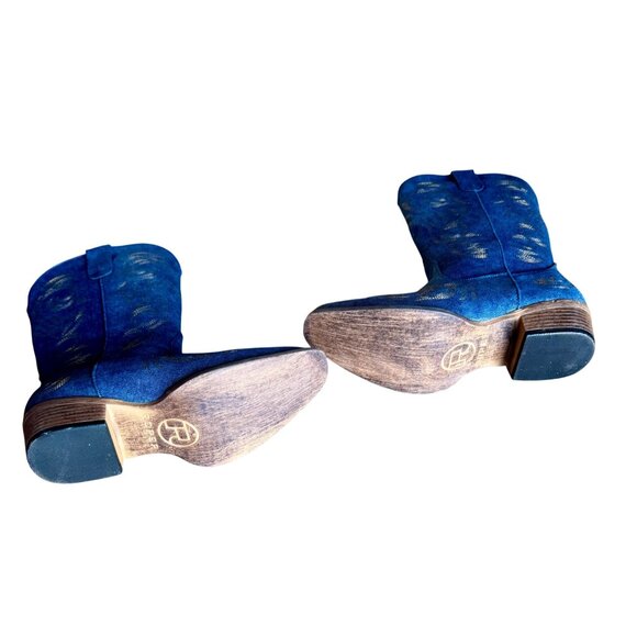 Roper Denim Embroidered Western Boots – Women’s 9 (40 EU) - Picture 6 of 14